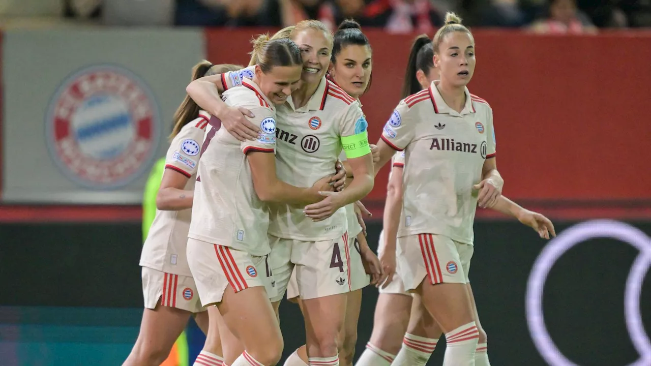 Champions League: Mission Gruppensieg: FC Bayern München Frauen besiegen Juventus Turin