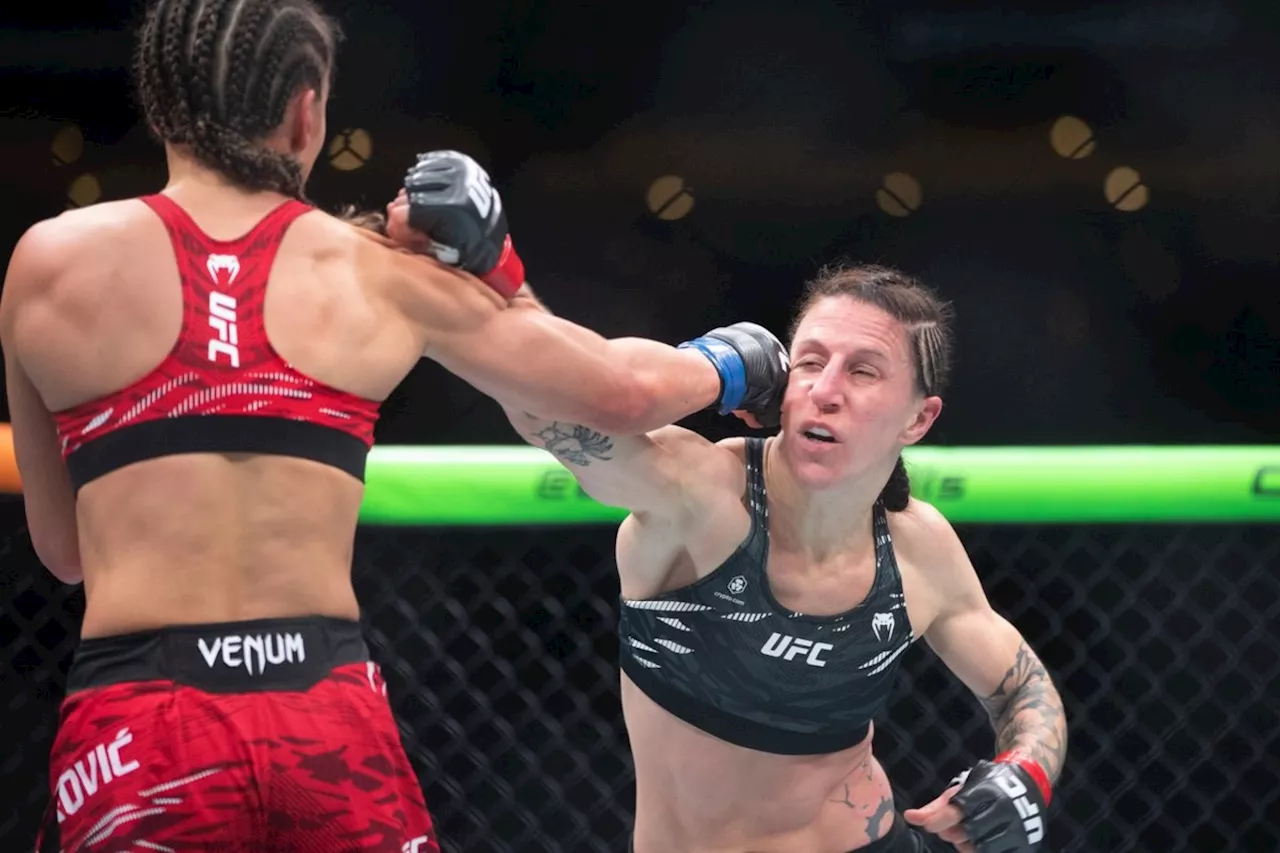 Canadian flyweight Jamey-Lyn Horth wastes little time getting back in the UFC cage