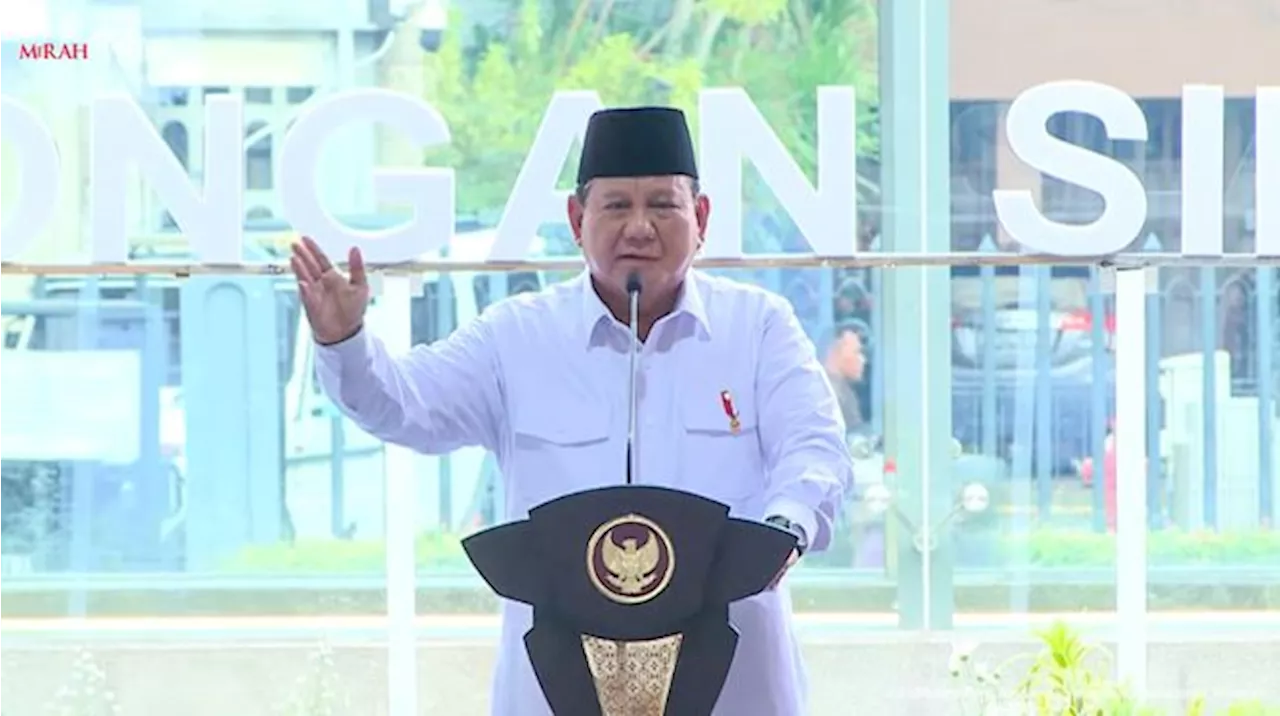 Prabowo Resmikan Terowongan Silaturahmi Istiqlal-Katedral Rp39 Miliar