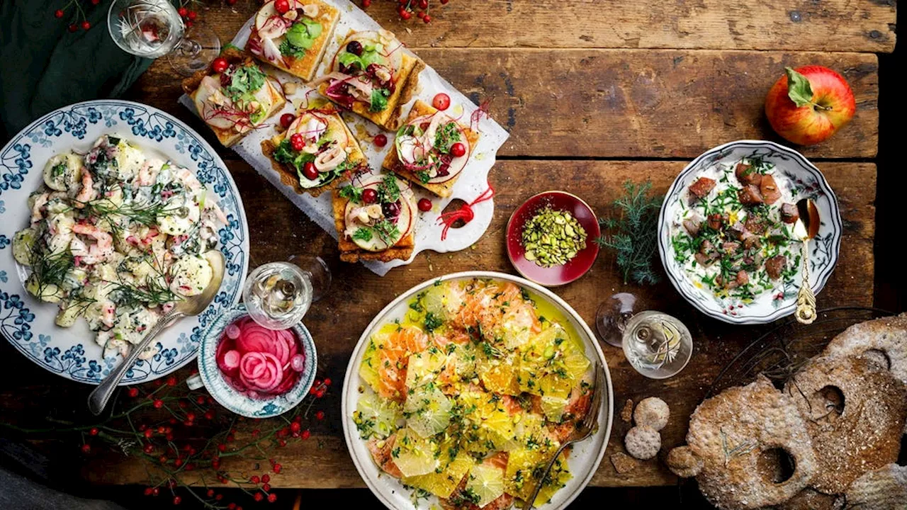 Smart minijulbord med alla julens favoritsmaker