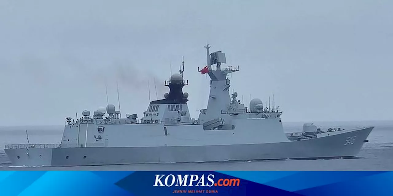 16 Kapal Perang China Terdeteksi di Perairan Taiwan