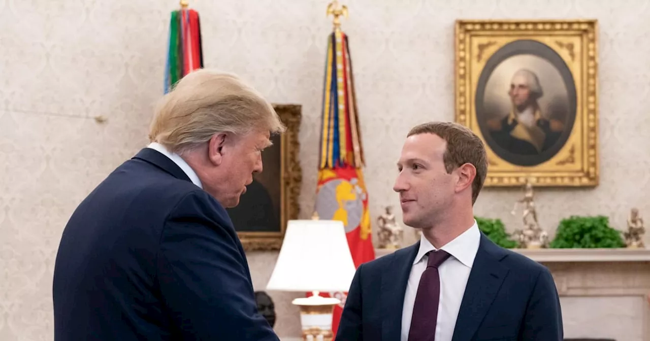 Meta de Mark Zuckerberg dona un millón de dólares al fondo inaugural de Trump