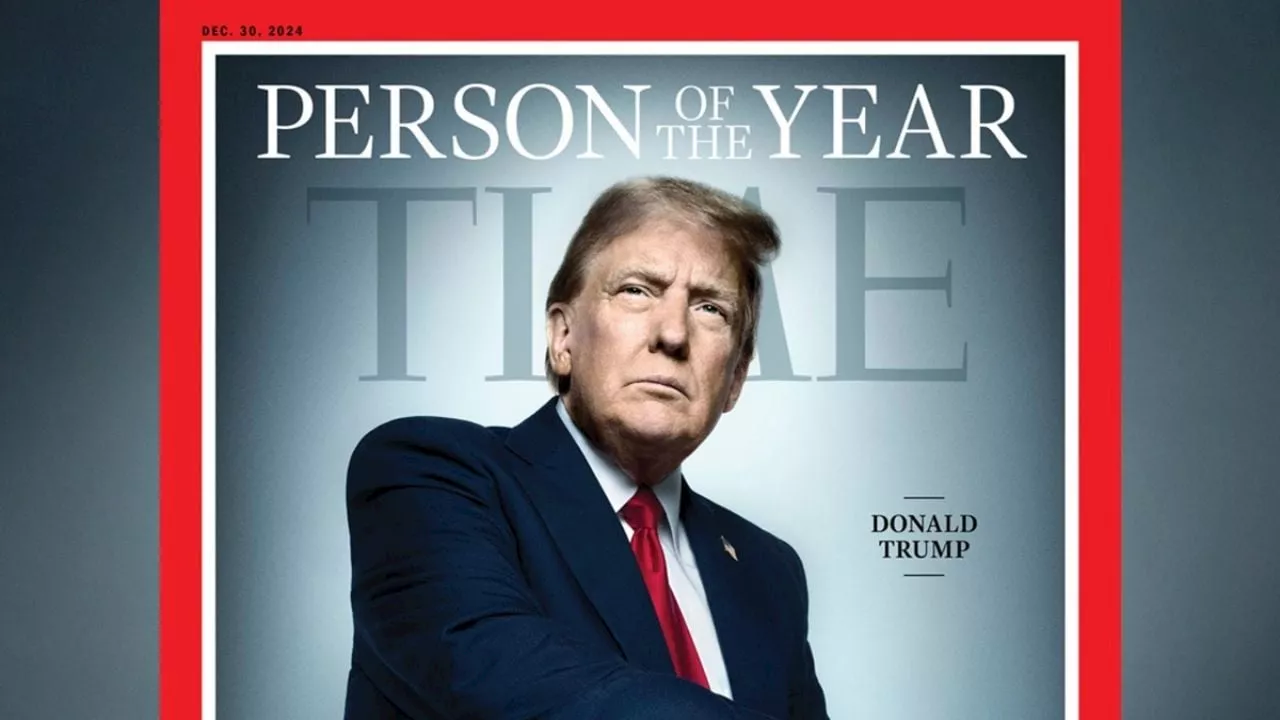 Trump, Persona del año según Time, por encima de Claudia Sheinbaum