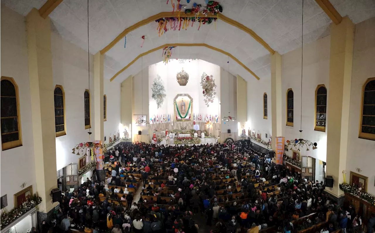 Laguneros celebran en grande 'Misa de Gallo' y las mañanitas a la Virgen de Guadalupe