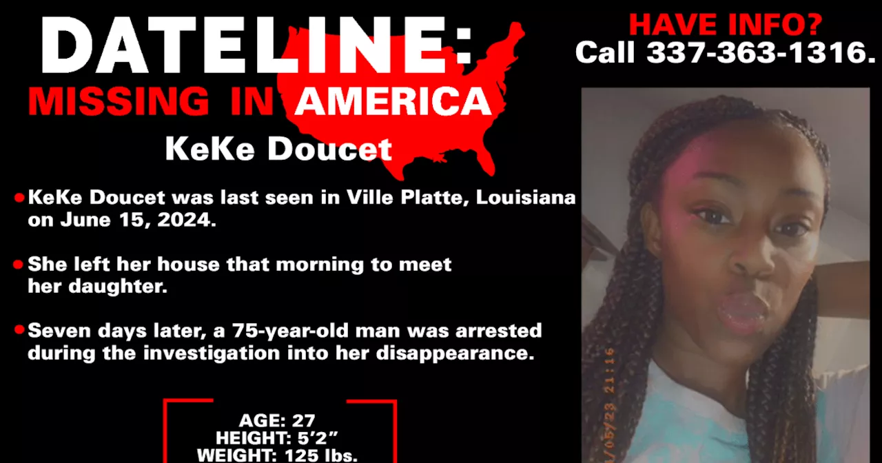 Family asking for prayers as search for missing Louisiana mother KeKe Doucet continues