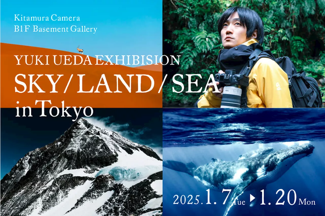 写真家 上田優紀氏の写真展「SKY/LAND/SEA」を新宿 北村写真機店で開催 会期中にはカメラ好き芸人のチュートリアル・徳井氏とのイベントも予定＜期間：1月7日(火)～1月20日(月)＞