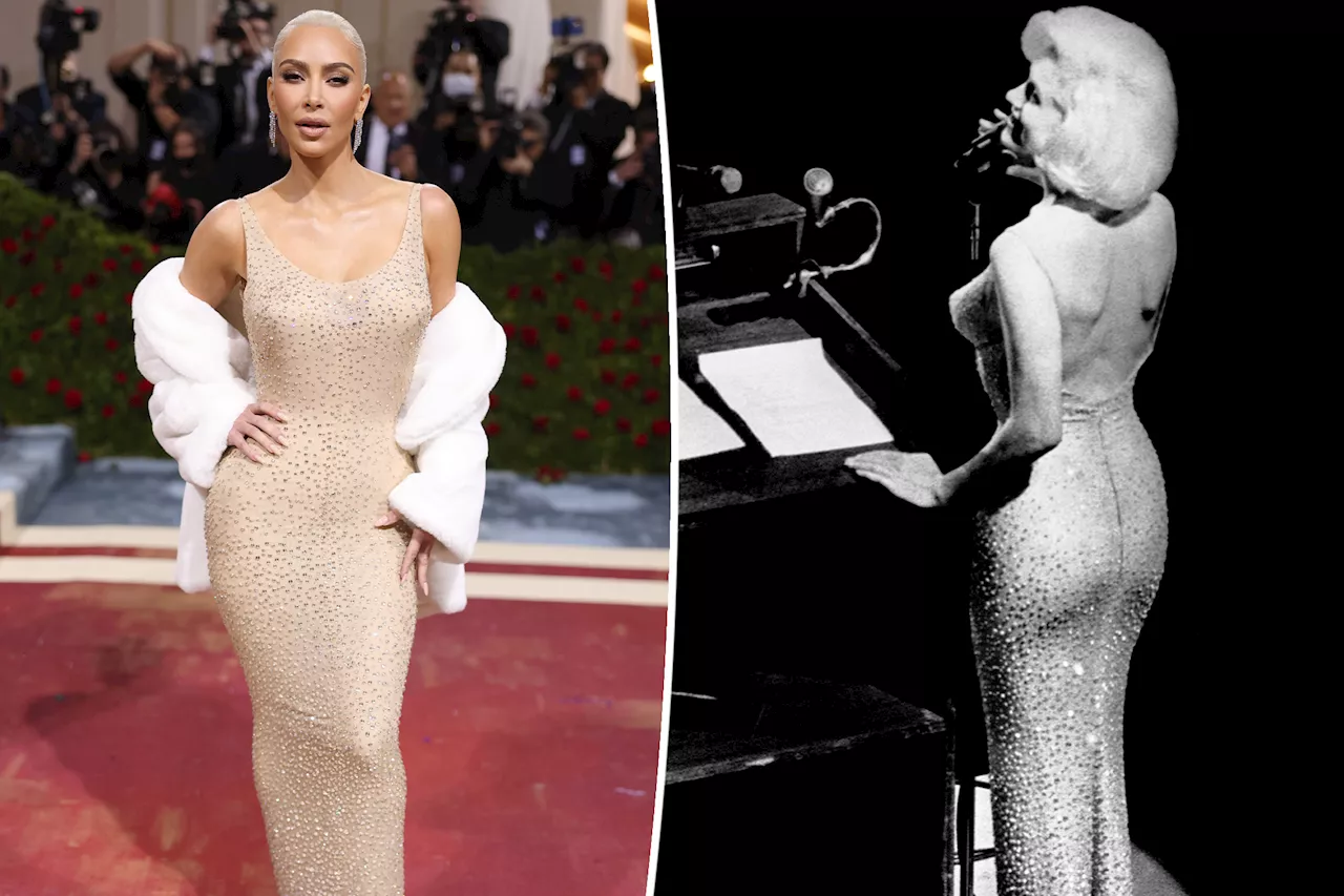  Kim Kardashian is still getting booed for wearing Marilyn Monroe's dress to the Met gala