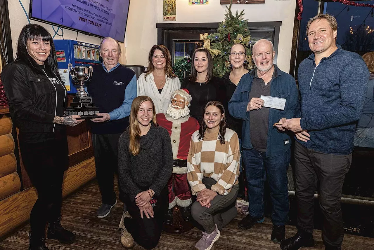 Nelly's Pub takes fundraising trophy for the second year running