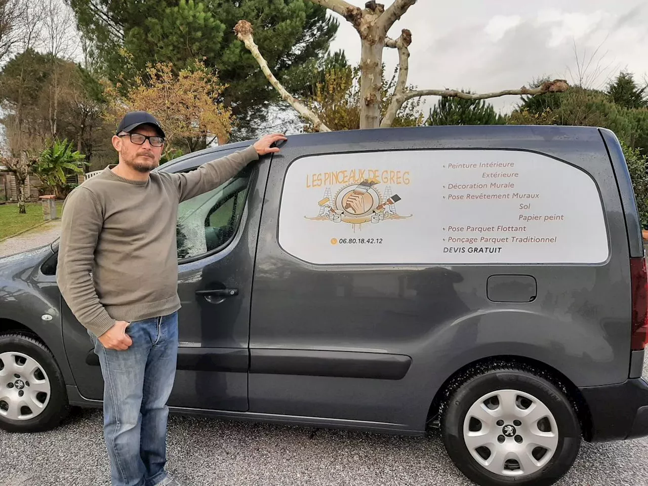 Le Leuy : un entrepreneur de peinture s’est installé dans la commune