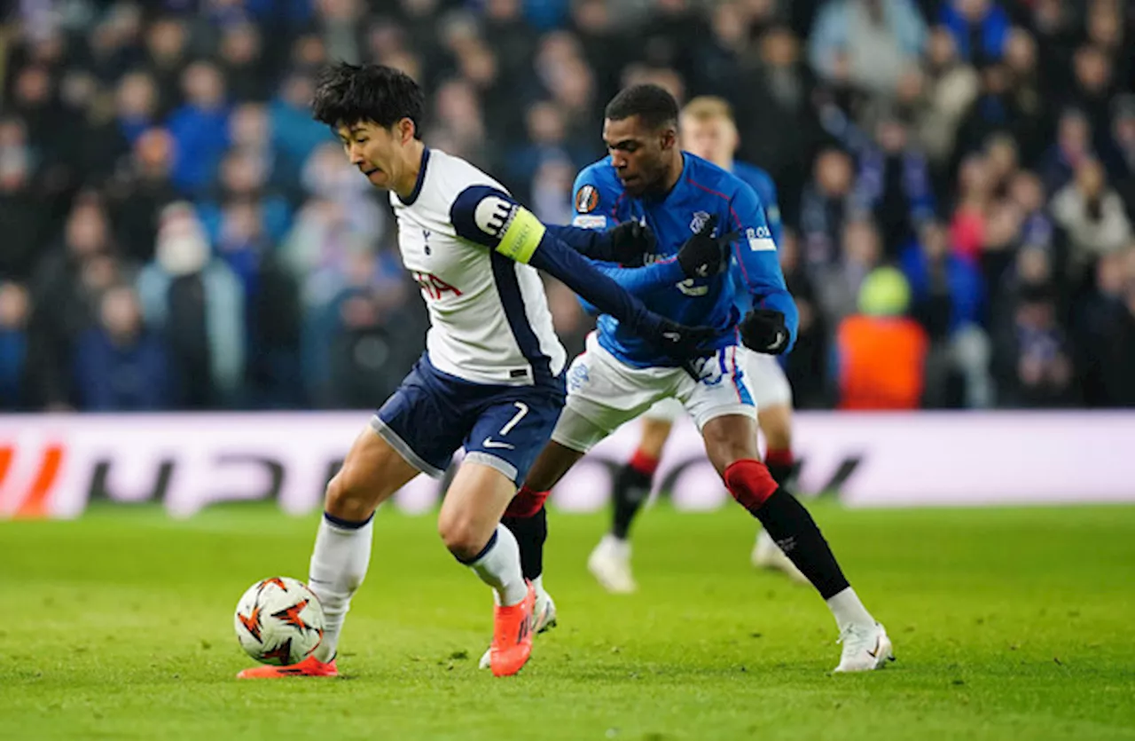 Spurs strike second-half equaliser to rescue draw against Rangers