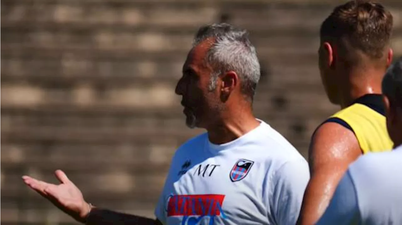 Catania, Toscano: 'Le prossime due gare possono cambiare la prospettiva del campionato'