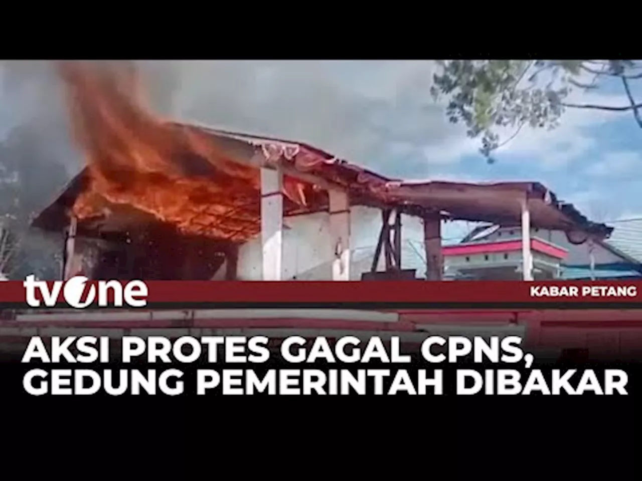 Gagal CPNS, Puluhan Peserta di Papua Selatan Bakar Gedung