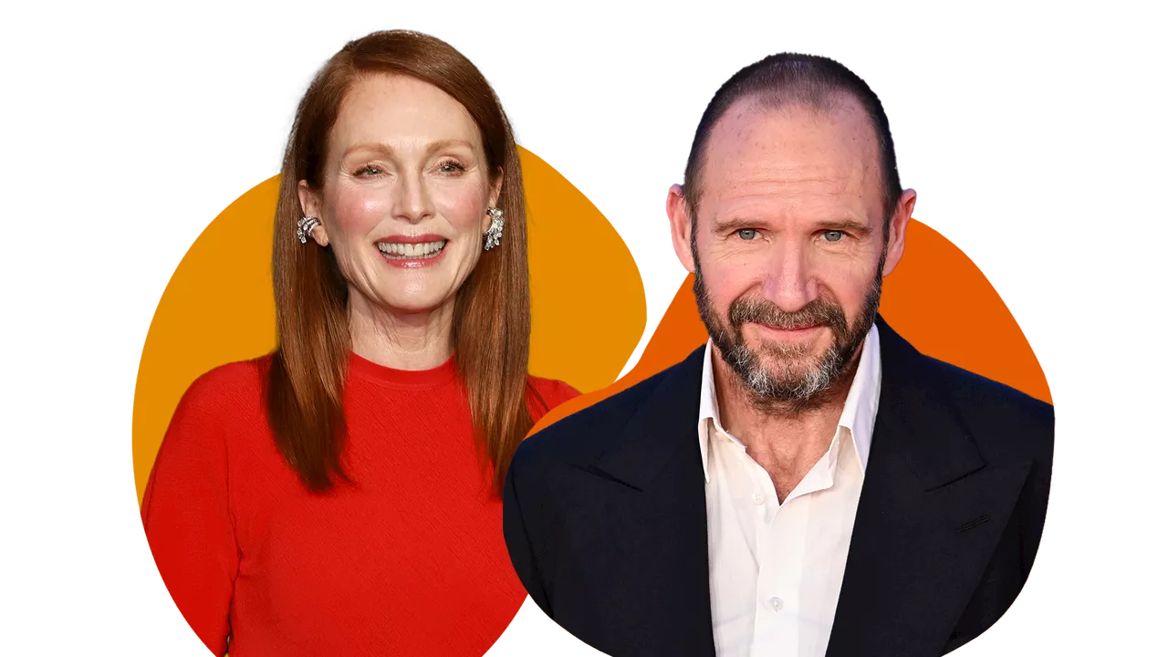 Ralph Fiennes Sent Julianne Moore Selfies From the Set of 'Conclave'