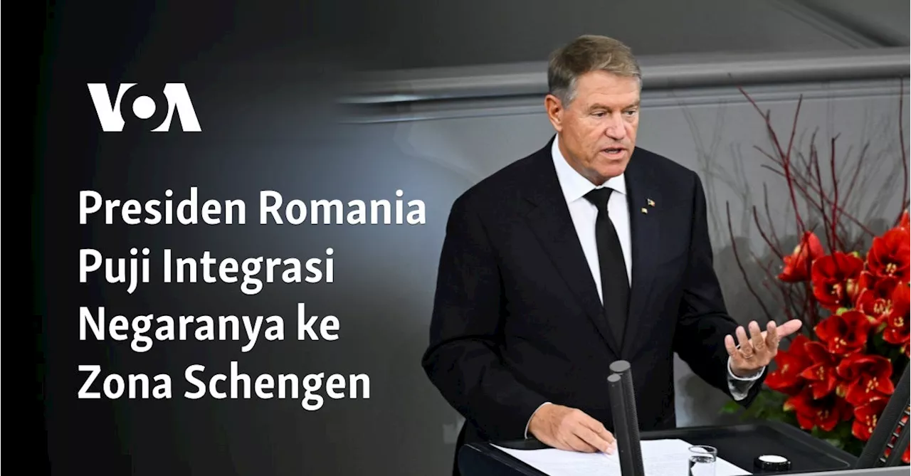 Presiden Romania Puji Integrasi Negaranya ke Zona Schengen