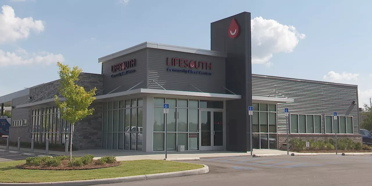 Your blood donations through LifeSouth stay local to help save lives