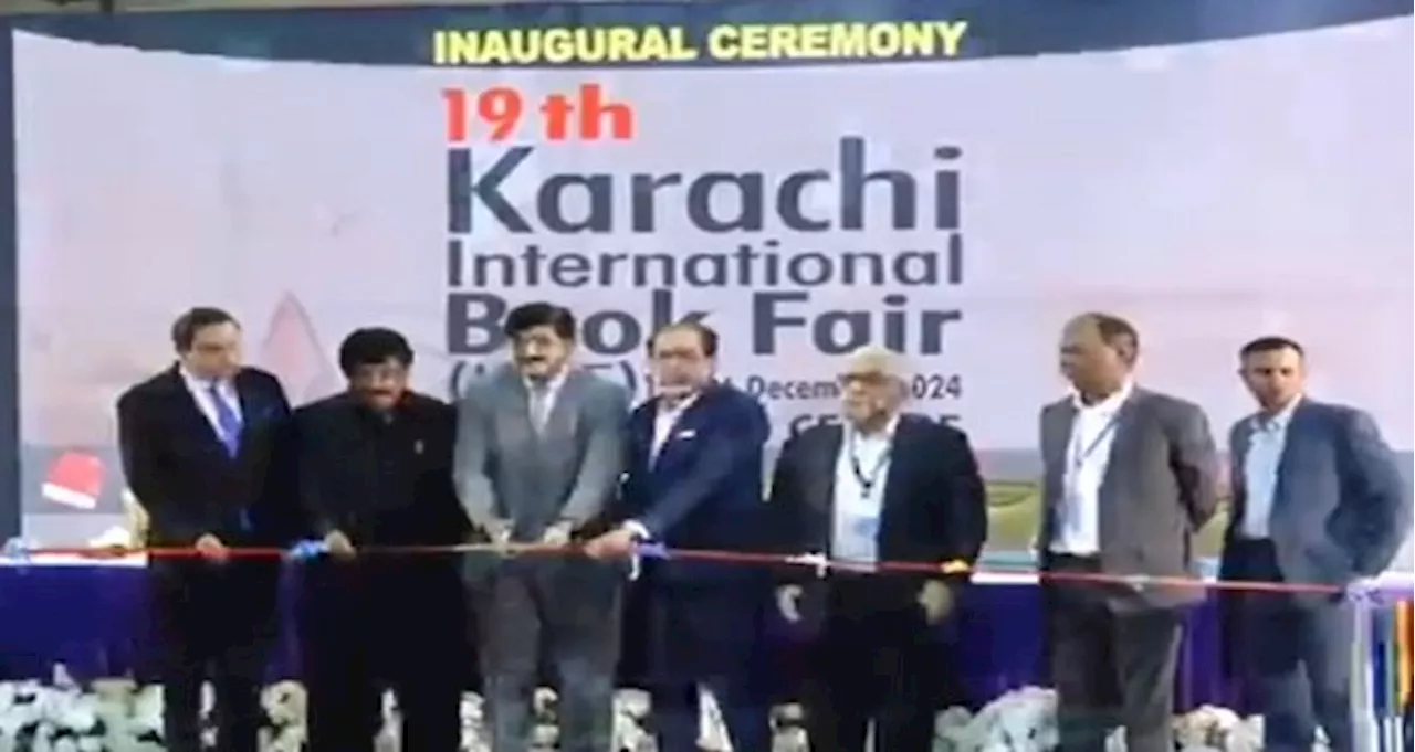 CM Sindh inaugurates International Book Fair at Expo Center