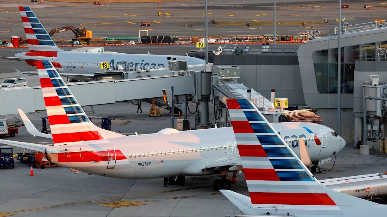 American Airlines flight diverts to JFK after apparent bird strike damages engine