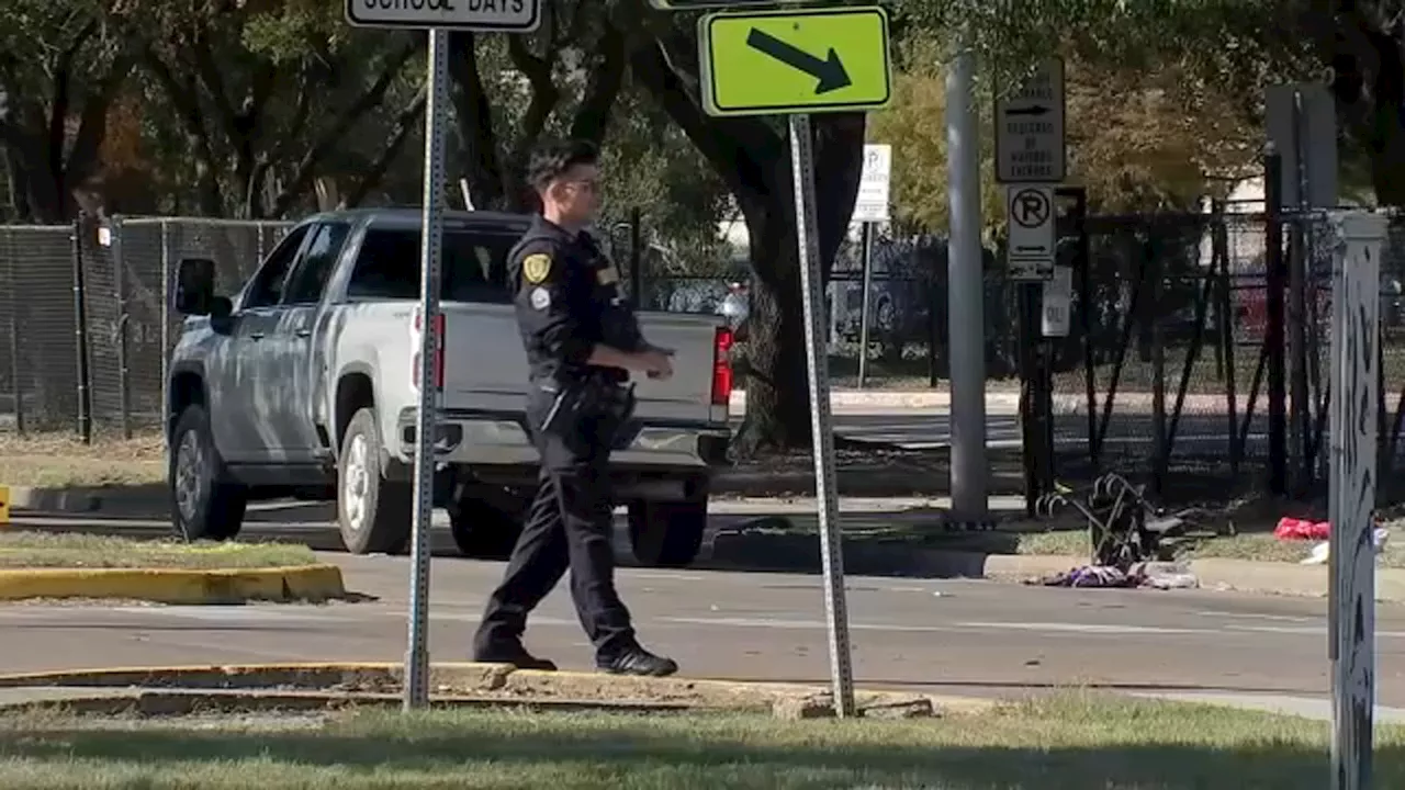 Video captures moment 2-year-old boy and grandma were hit by a truck while crossing the street