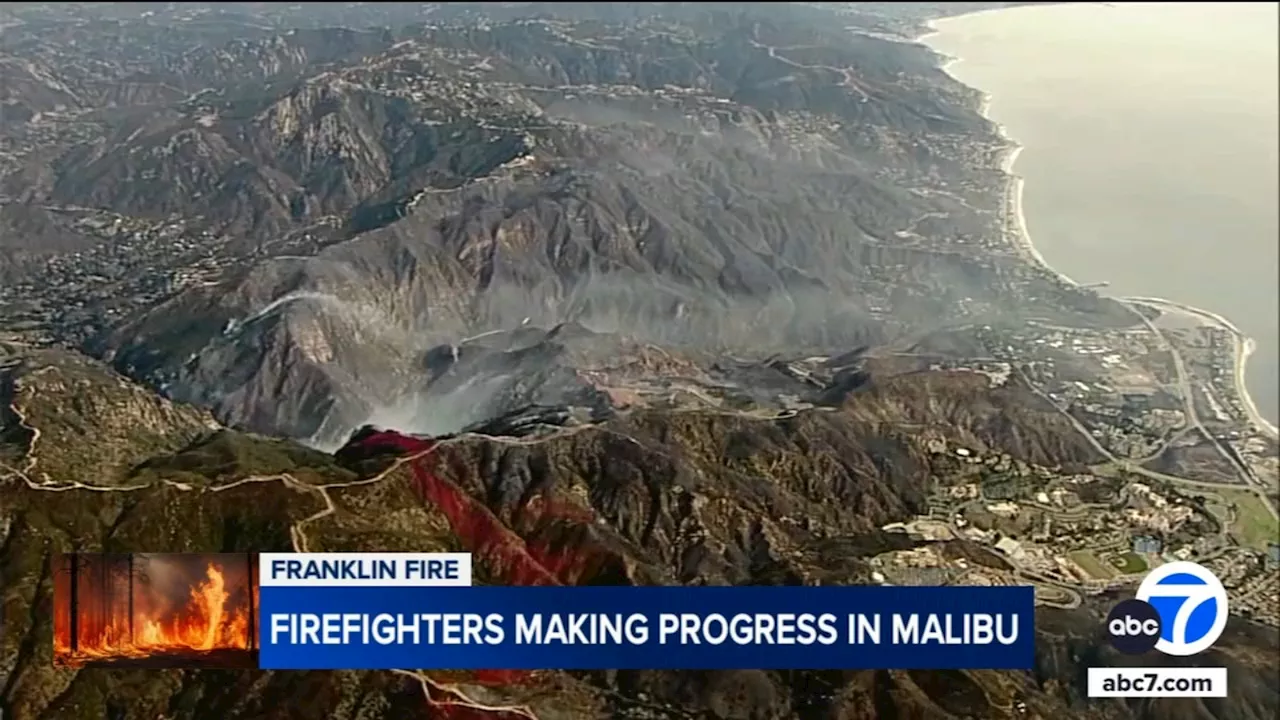 Franklin Fire in Malibu: PCH fully reopens as containment increases to 30%