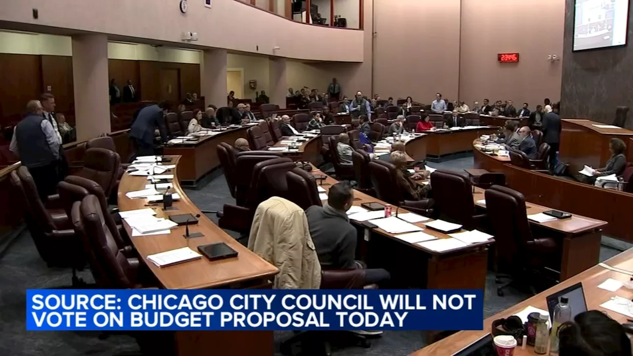 Chicago City Council to delay budget vote, source says, with property tax hike removed