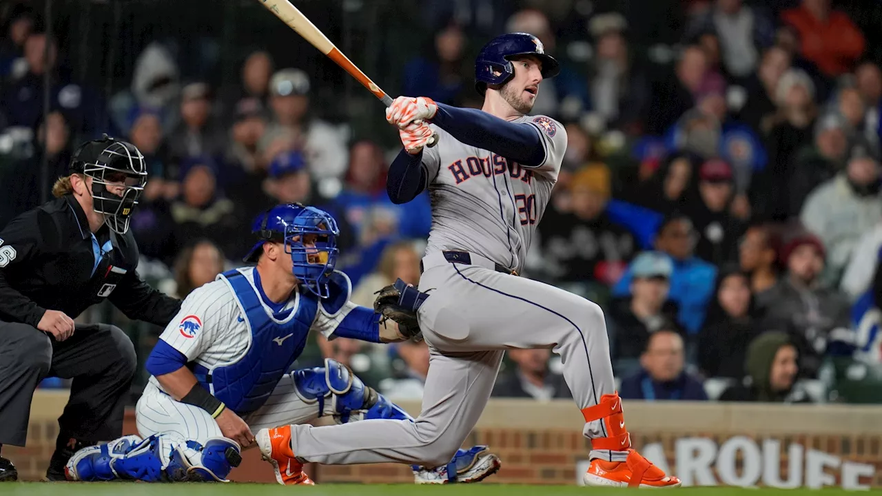 Chicago Cubs acquire Houston Astros OF Kyle Tucker in trade, ESPN sources say