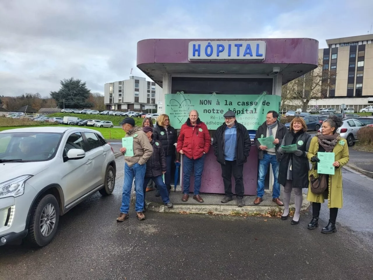 Aisne : ils se mobilisent pour sauver l'hôpital de Château-Thierry