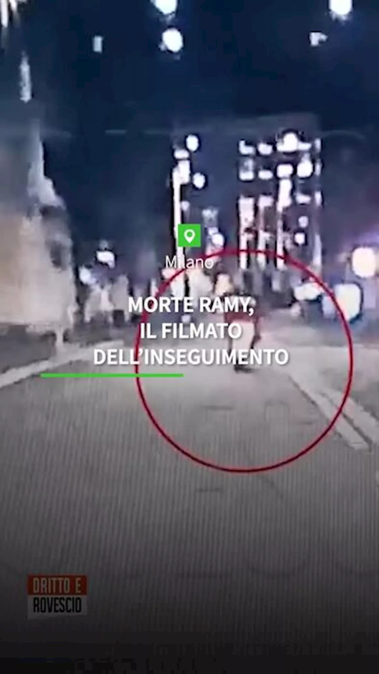 Ramy, il filmato dell'inseguimento per le vie di Milano