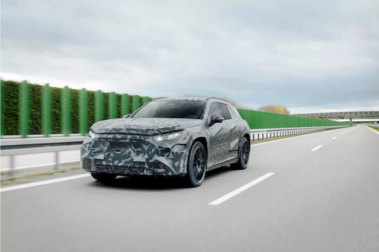 Test al freddo per il prototipo del SUV Mercedes-AMG