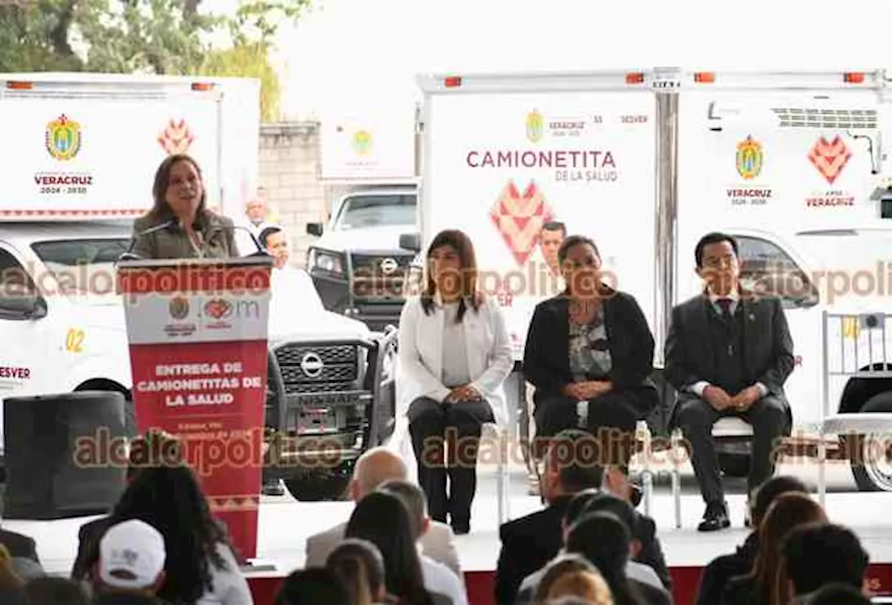 Gobierno de Nahle inicia con gasto de 191 millones en Camionetitas de la Salud