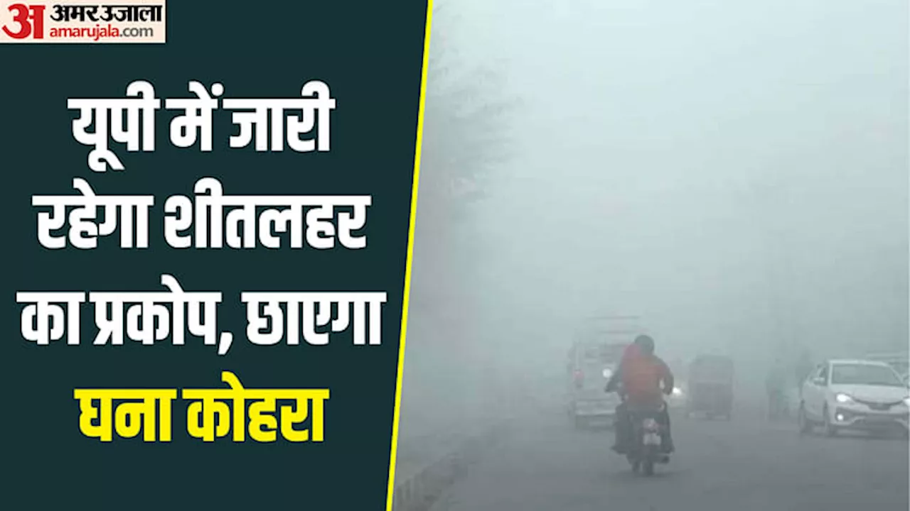 UP Weather Update : आज 30 जिलों में शीतलहर की चेतावनी, कल से चलेगी पुरवाई; घना होगा कोहरा