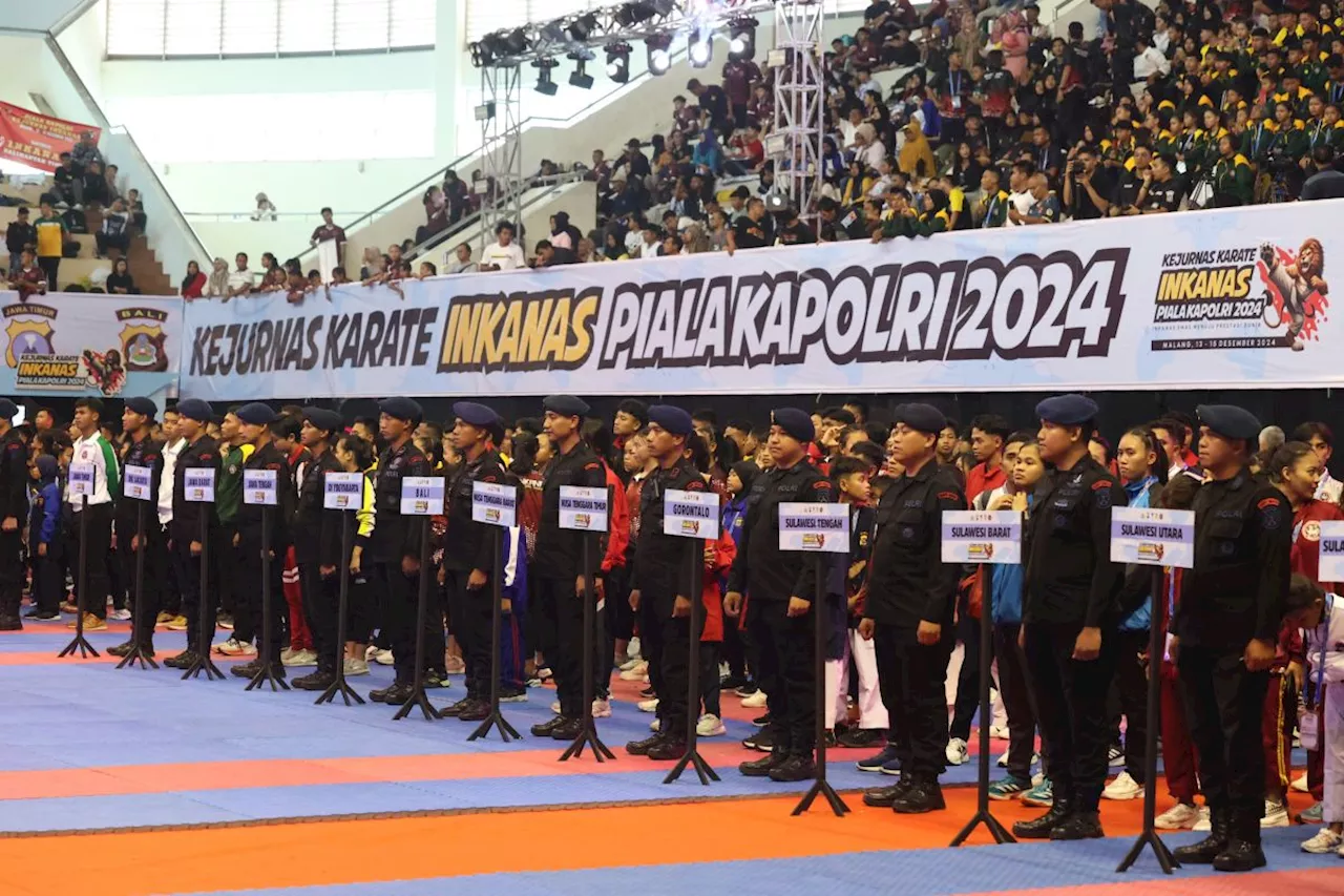 Wakapolri promosikan karate ke pemuda melalui INKANAS Piala Kapolri