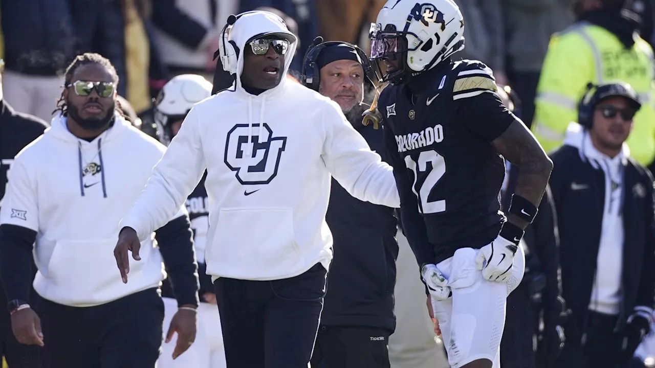 Colorado star Travis Hunter says Coach Prime `ain’t going nowhere'