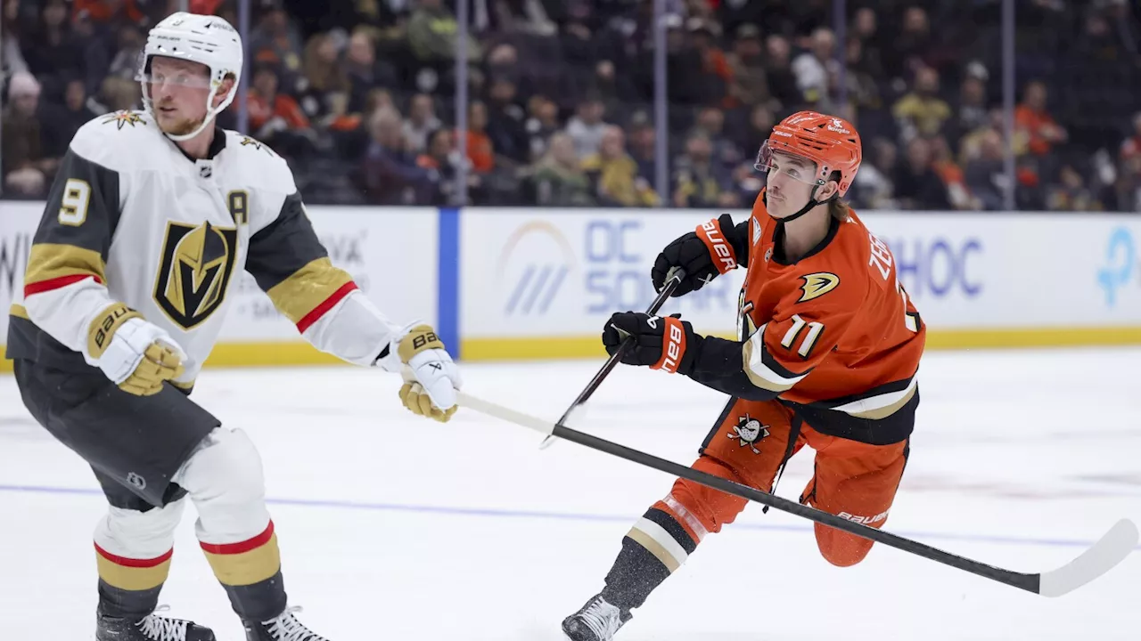 Ducks forward Trevor Zegras has surgery on torn knee meniscus, will be out for 6 weeks