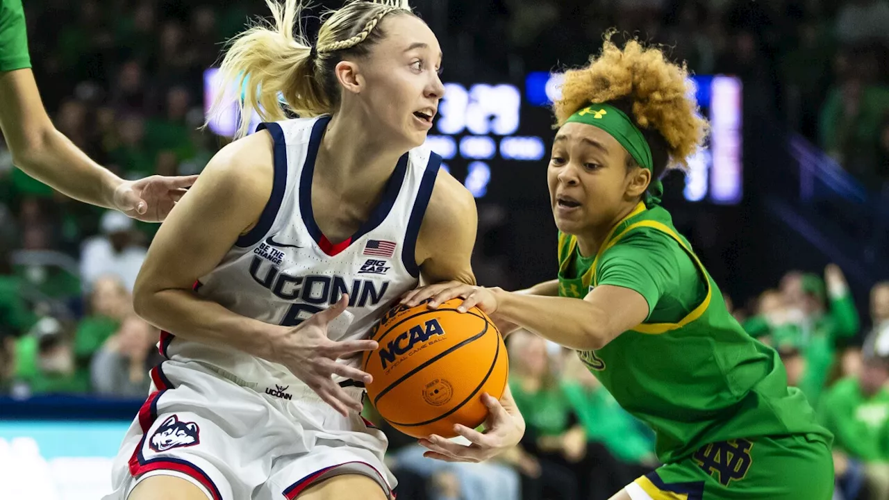 Hidalgo helps No. 8 Notre Dame hold off Bueckers, No. 2 UConn in matchup of All-American guards