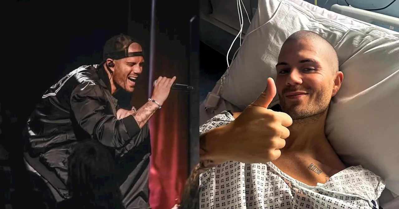 Max George found to have heart problems, spending Christmas in hospital