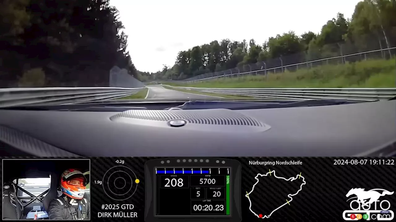 Ford shares video of Mustang GTD burning up the Nürburgring | Car News