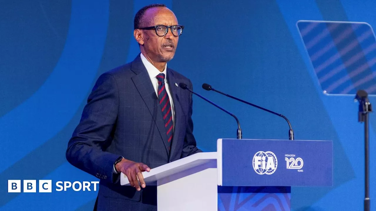 Rwanda bidding to host a Formula 1 grand prix, says President Paul Kagame