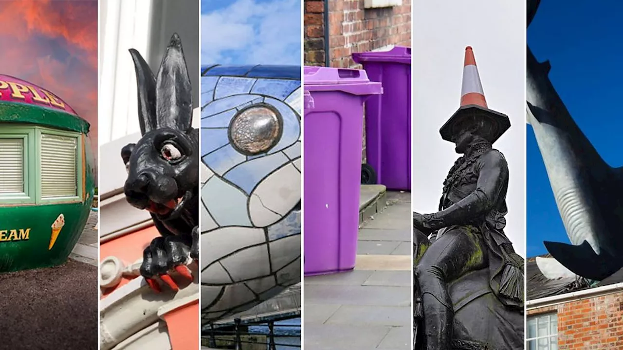 Six unofficial landmarks that UK towns and cities fell in love with