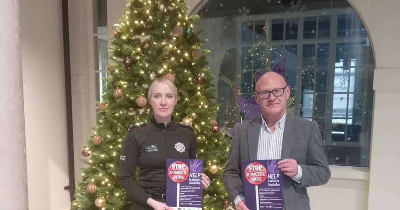 Belfast community team up to highlight 'scourge' of domestic abuse on society