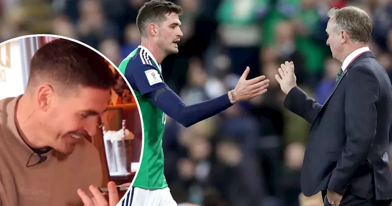 Watch: Kyle Lafferty calls Michael O'Neill during comical 'Hot Wings' challenge