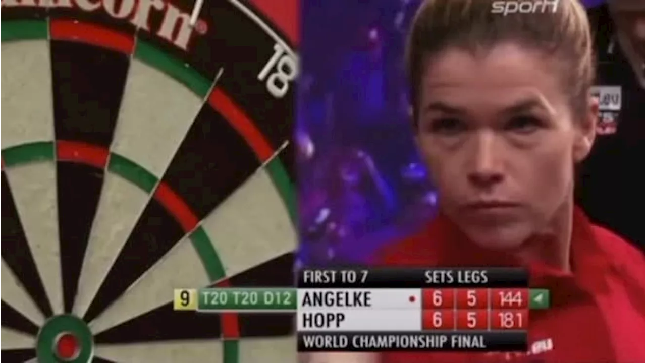 Darts-WM: Plötzlich ist Anke Engelke Darts-Weltmeisterin