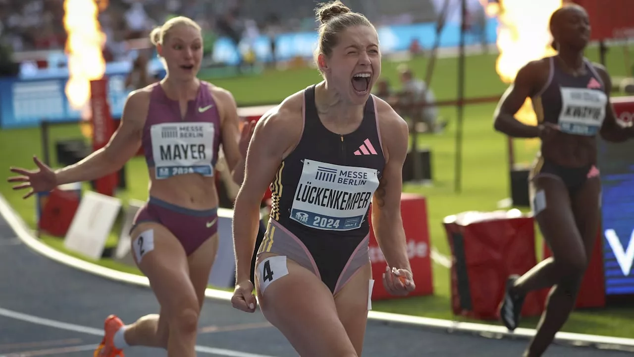 Leichtathletik: Lückenkemper fliegt zum Istaf Indoor ein