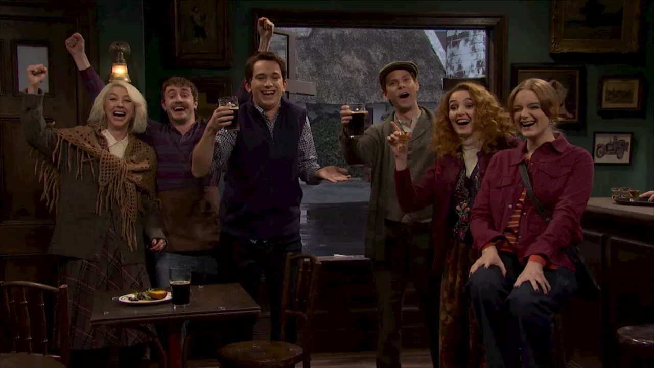 SNL 50 Cut For Time Sketch Tackles 'Irish Americans' Visiting Ireland