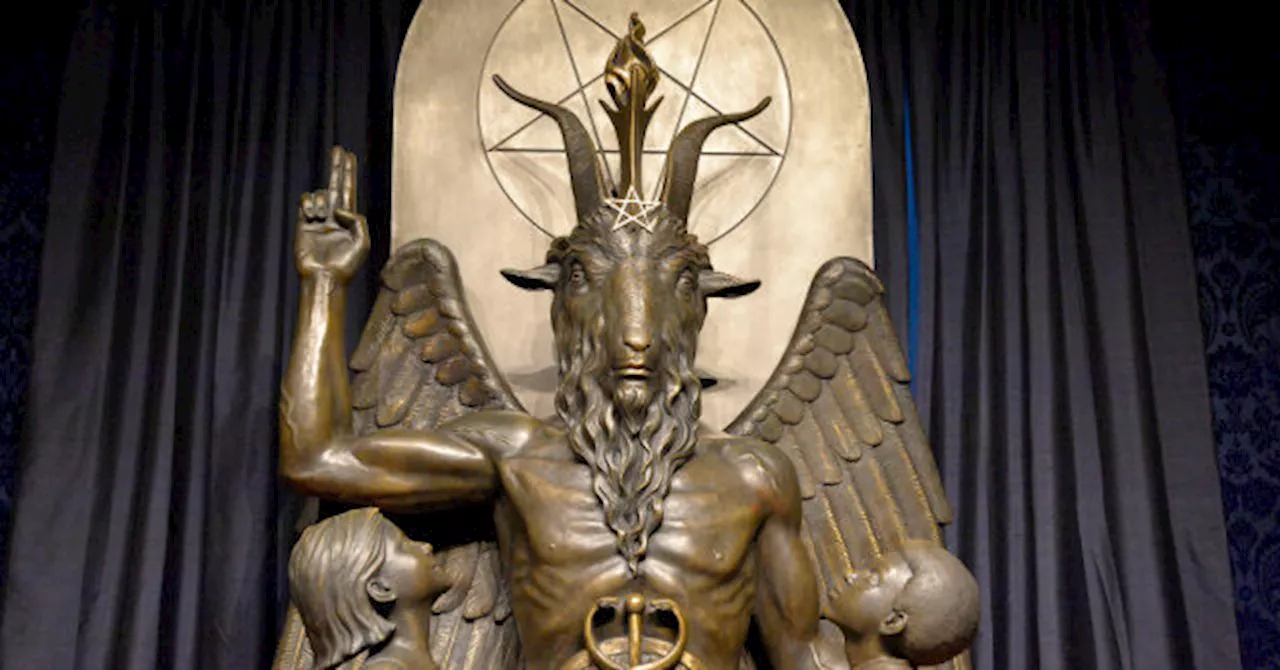 Satanic Temple’s Baphomet Display Outside New Hampshire State House Destroyed