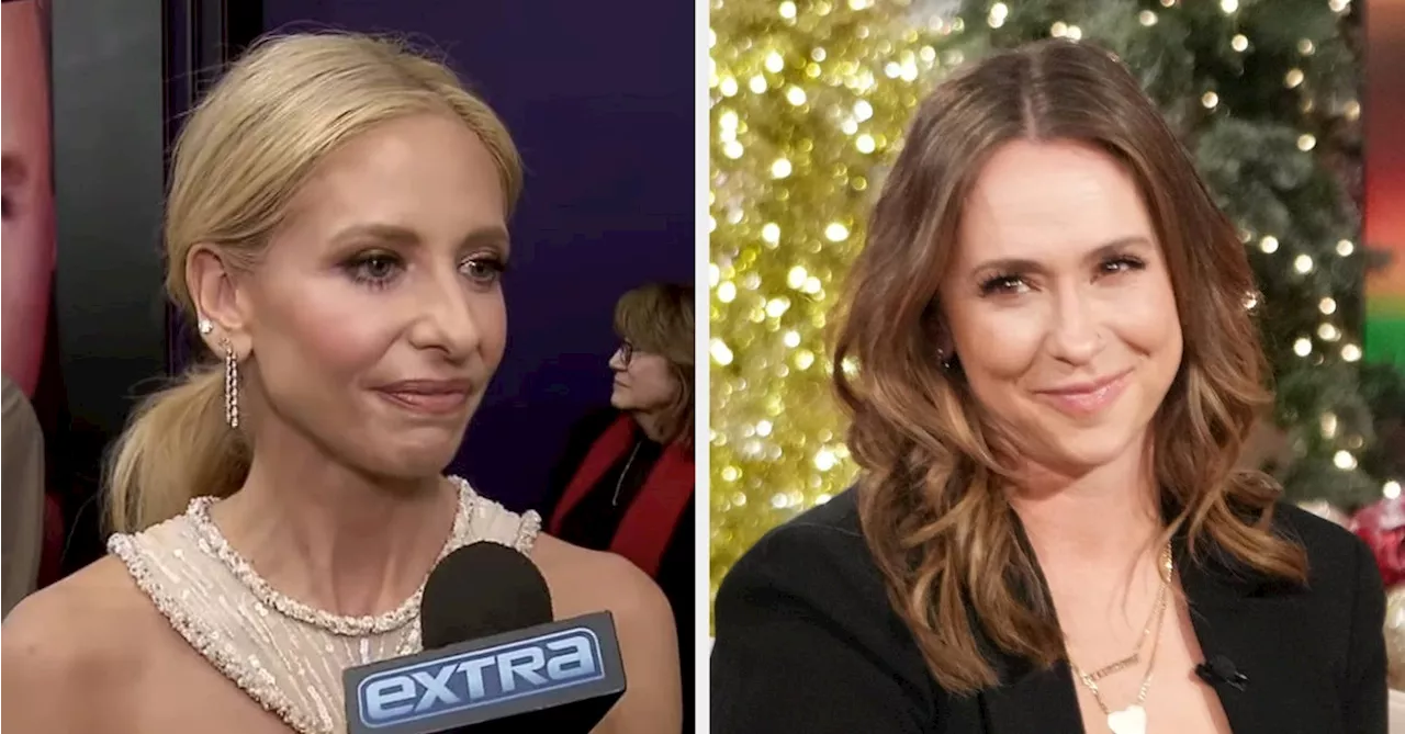 Sarah Michelle Gellar Reacts To Jennifer Love Hewitt Question