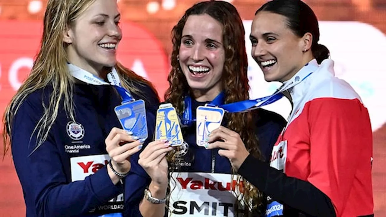 Kylie Masse makes Canadian swimming history at world short course championships