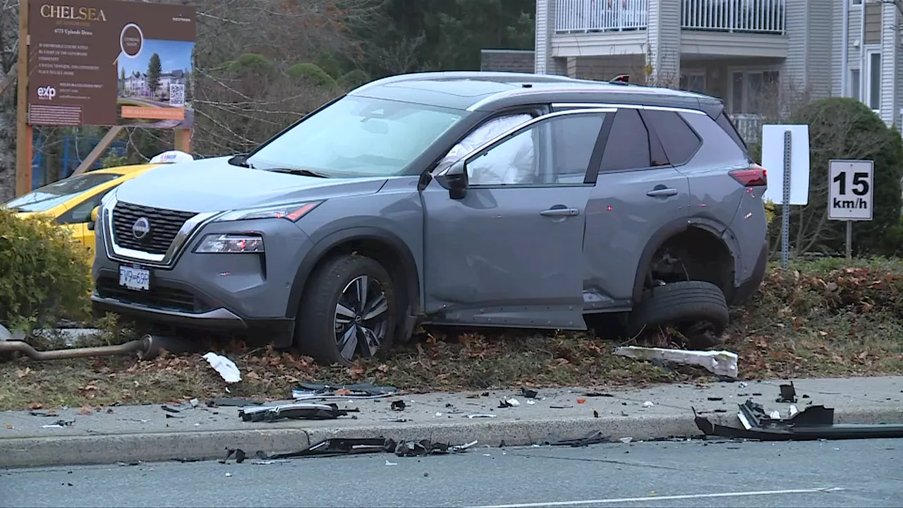 3 people taken to hospital in Nanaimo vehicle collision Thursday