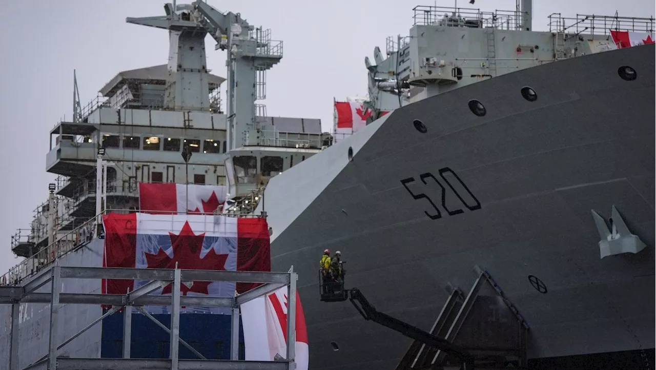 New military vessel launched in B.C. bears illustrious naval name