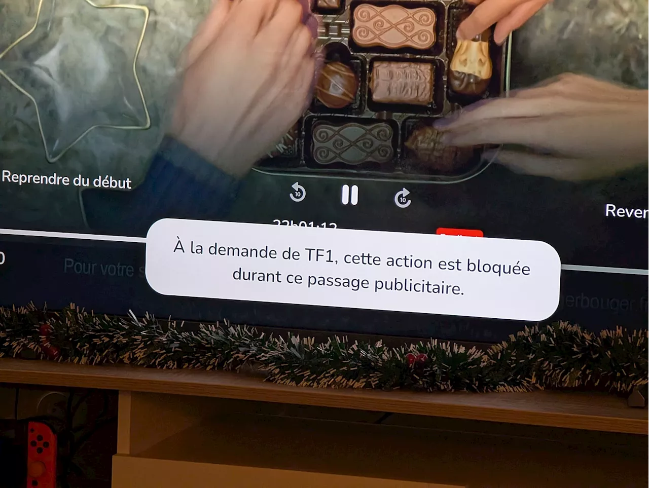 Oui, TF1 vous empêche désormais de sauter les pages publicitaires TV via votre box internet