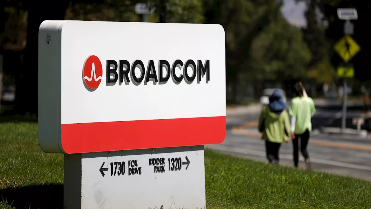 AI chipmaker Broadcom shares soar 14% despite mixed quarterly results — here's why